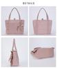 SecretDoor Black Tote Bag for Women, Large Tote Bag, Shoulder Bag, Large Capacity, Fits A4 Size, Stylish and Cute Bag for Women and Women, Perfect