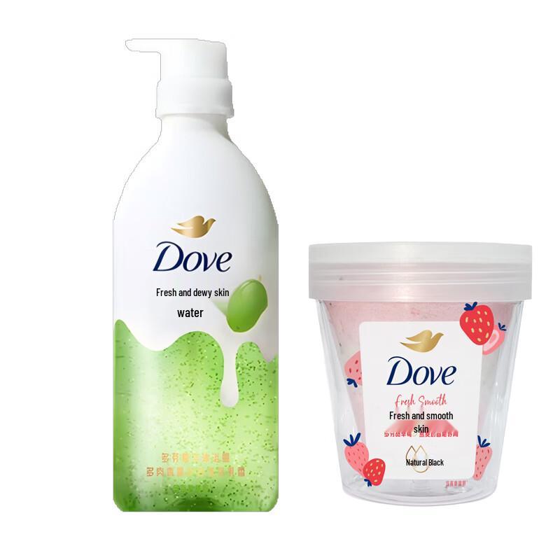 Dove Body Wash & Scrub Value Set