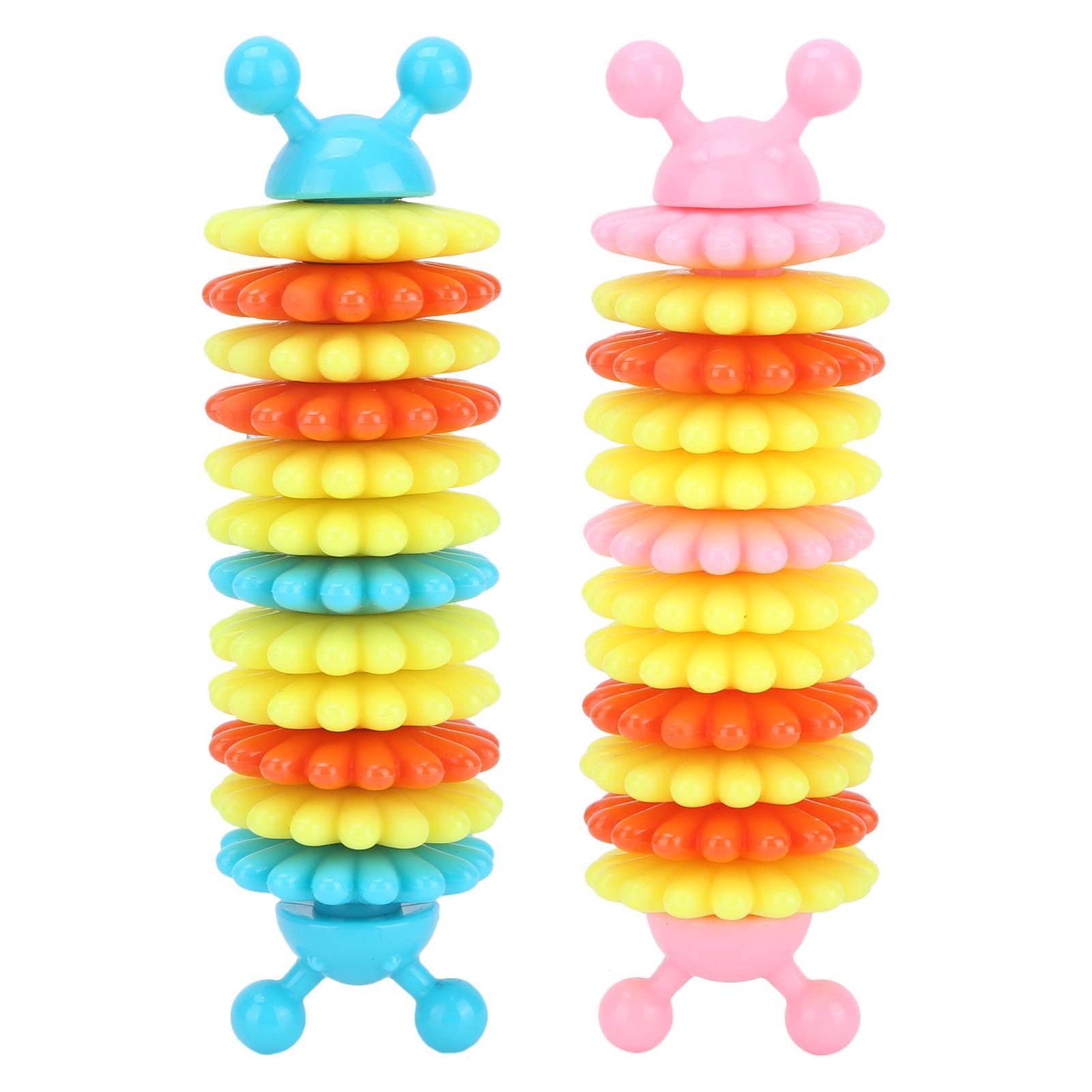 Pet Chew Toys Caterpillar Shape Bite Resistant Чистые шлифовальные зубы для собак среднего размера