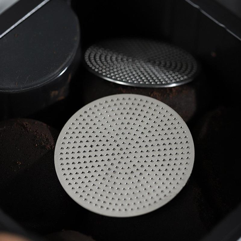 Filtro per caffè riutilizzabile da 51/53/58 mm, in acciaio inossidabile 304, a doppio strato, a maglia fine, accessorio professionale per caffè espresso