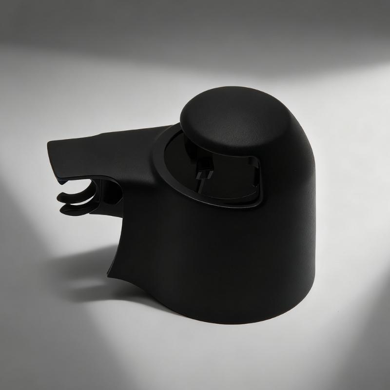 Pack of 2 Plastic Rear Wiper Arm Nut Caps Covers with Snap On Design for Quick Fix Effortless Install Process 6Q6955435D