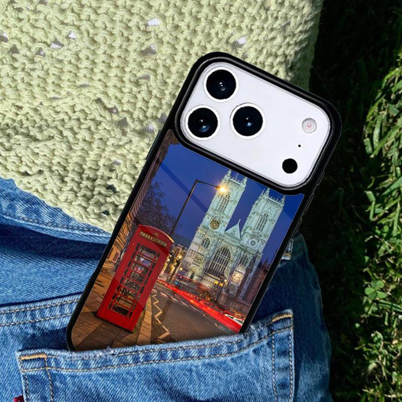 London Bus England Big Ben mobile phone case Compatible with IPhone 17 16 15 14 13 12 11Pro Max 17 Air cover