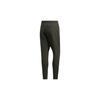 Adidas Knitted Sweatpants Men's Army Green Moderate Cuffed Pants GM4415