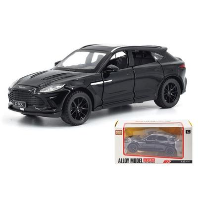 Diecast Car Model 1/32 Aston Martin DBX With Sound And Light Collective Miniature Voiture Children Boy Car Toy Gift Birthday