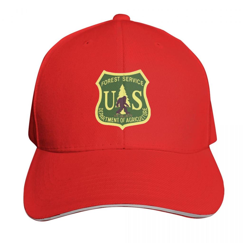 Forest Service Bigfoot Logo Baseball Cap Hat Luxury Brand Dropshipping Visor Party Hat Girl Unisexs