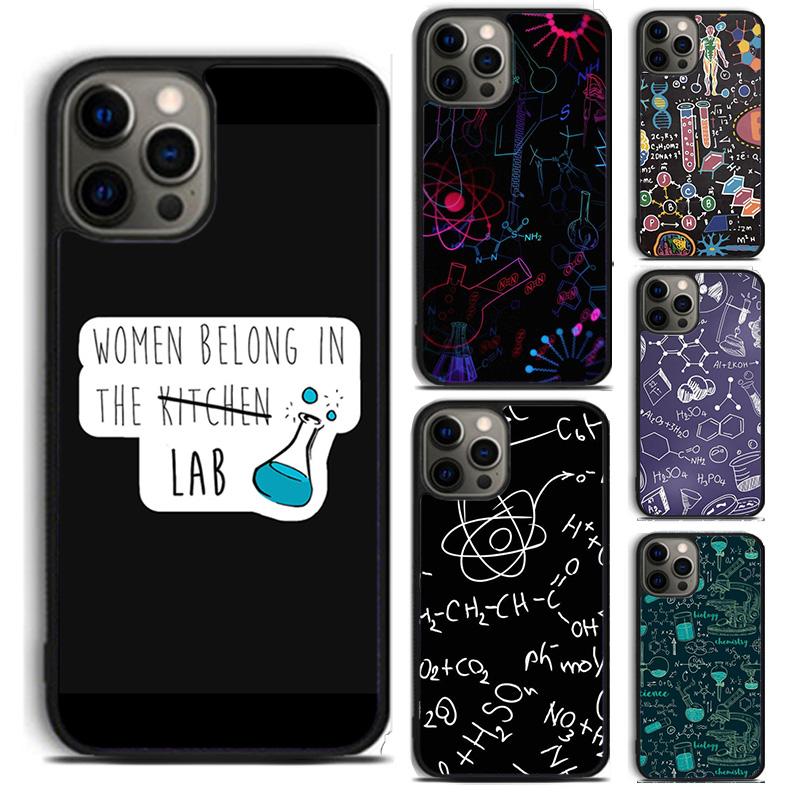 Science Chemistry Formulas Phone Case For For iPhone 17 Air 16 15 11 12 13 14 Pro Max Plus Coque