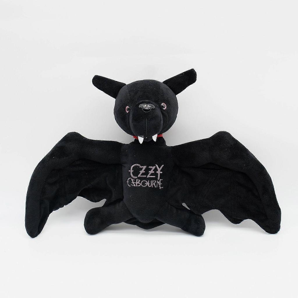 Peluche Pipistrello Ozzy Osbourne Nero 26cm Regalo