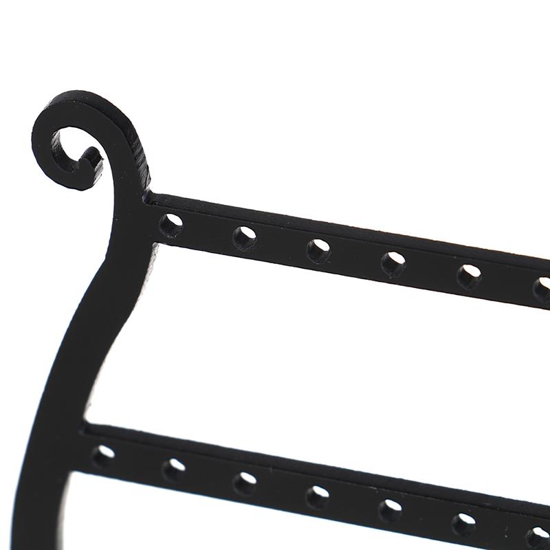 1Pc 2In1 Stud 25Hole Earrings Jewelry Box Display Stand Bottle Shape Holder