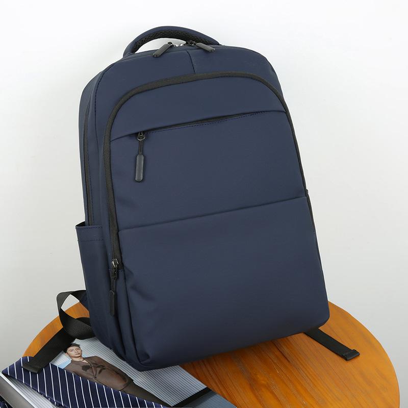 2025 Trendy Men's Large Capacity Student Backpack - Simple Business Shoulder Bag