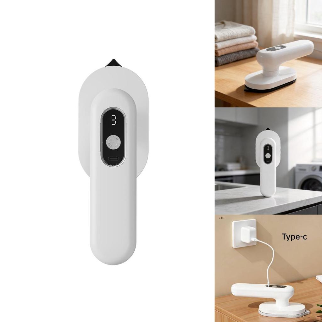 Mini Vaporella Portatile Senza Fili da Viaggio con Riscaldamento Ceramico per Uso Domestico e Commerciale
