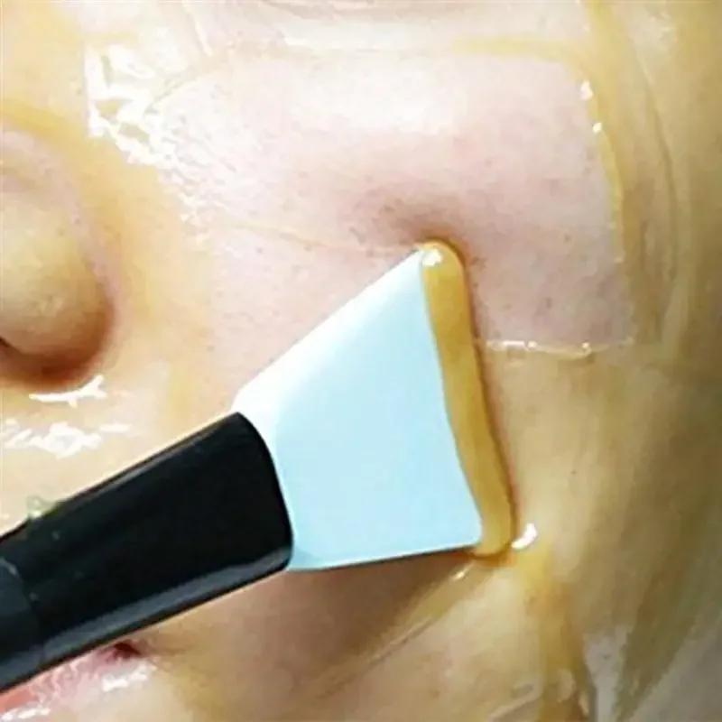 Štětec na masku Silikonový obličejový bezchlupý štětec Maska Bahno Tělové mléko Máslo Rozetírací nástroj