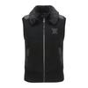 Anew Golf W Fake Fur Collar Hybrid Down Vt_Bk