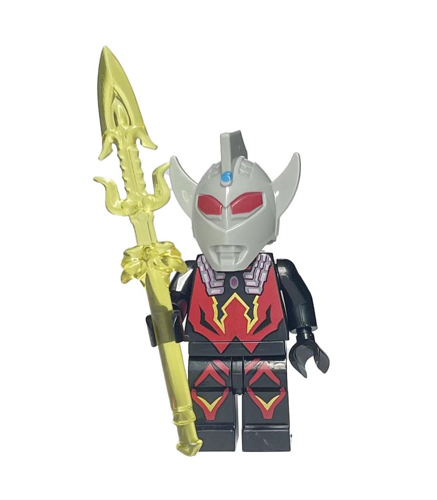 Ninja Warrior Superhero Doll With Weapon Single Building Block Assembly Toy