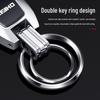 Elegant Jihe MO1 Keychain: Zinc Alloy High-End Keyring Pendant