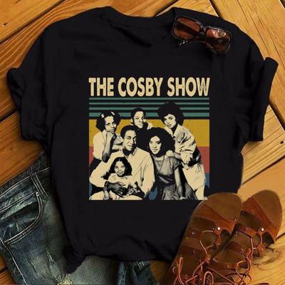 T-shirt Retro Cast di The Cosby Show, Maglietta Nostalgia anni '90 The Cosby Show Serie TV