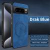 For google Pixel 8 Pro /Pixel 8Pro/Pixel 8A Case Simple Stylish Magnetic Suction Luxury Leather Skin-friendly Anti-drop Cover