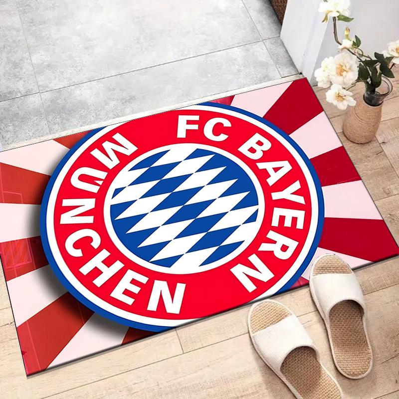 B-Bayern Munich (6)Printed Area Rug Carpet for Bedroom Living Room Home Decor Rugs Mat Non Slip Mat Rug for Bedside