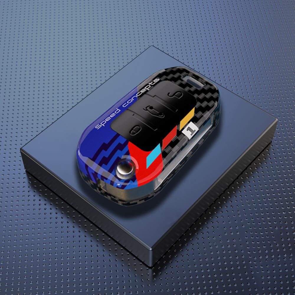 Abs Carbon Car Key Case Cover Shell For Peugeot 208 308 408 508 2008 3008 4008 5008 For Citroen C3 C4 Cactus C6 C8 Accessories