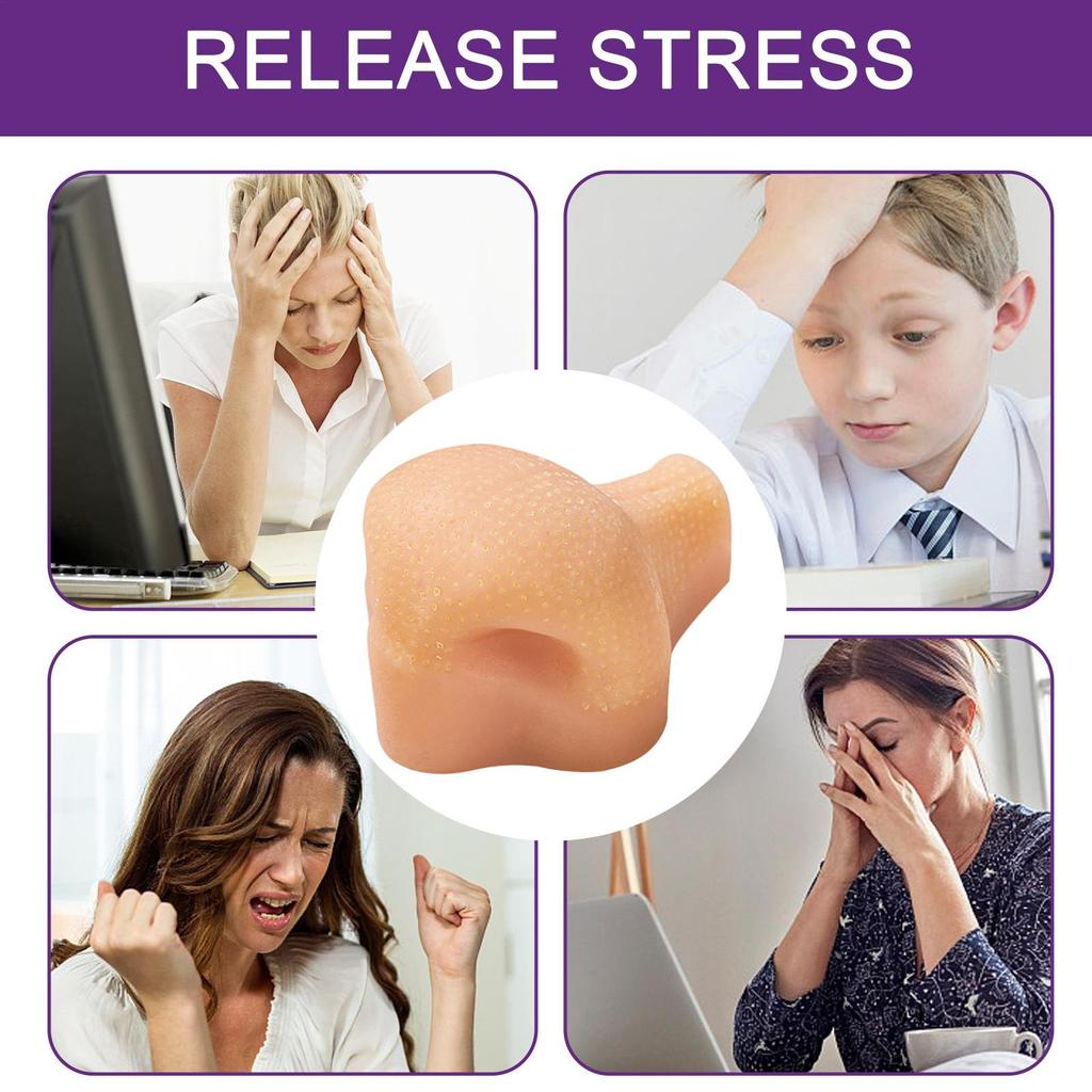 Pimple Popper Toy Silicone Stress Relief Fidget Sensory Toys for Anxiety Reusable Squeeze Sensory Pad for Adults Kids Xmas Gifts