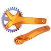 ZK‑22   Chainring Chainwheel Crank Aluminium Alloy Bike Crankset Arms 32T Chainring