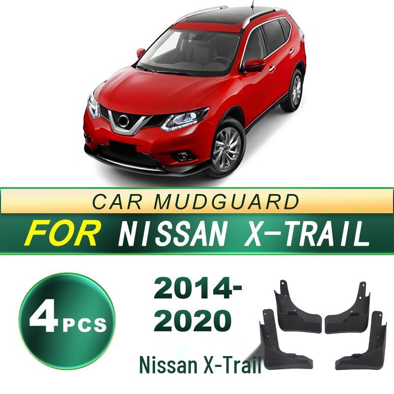 Nissan X-Trail 2014-20 Tire Splash Guard Mud Flap, Soft Rubber Modification