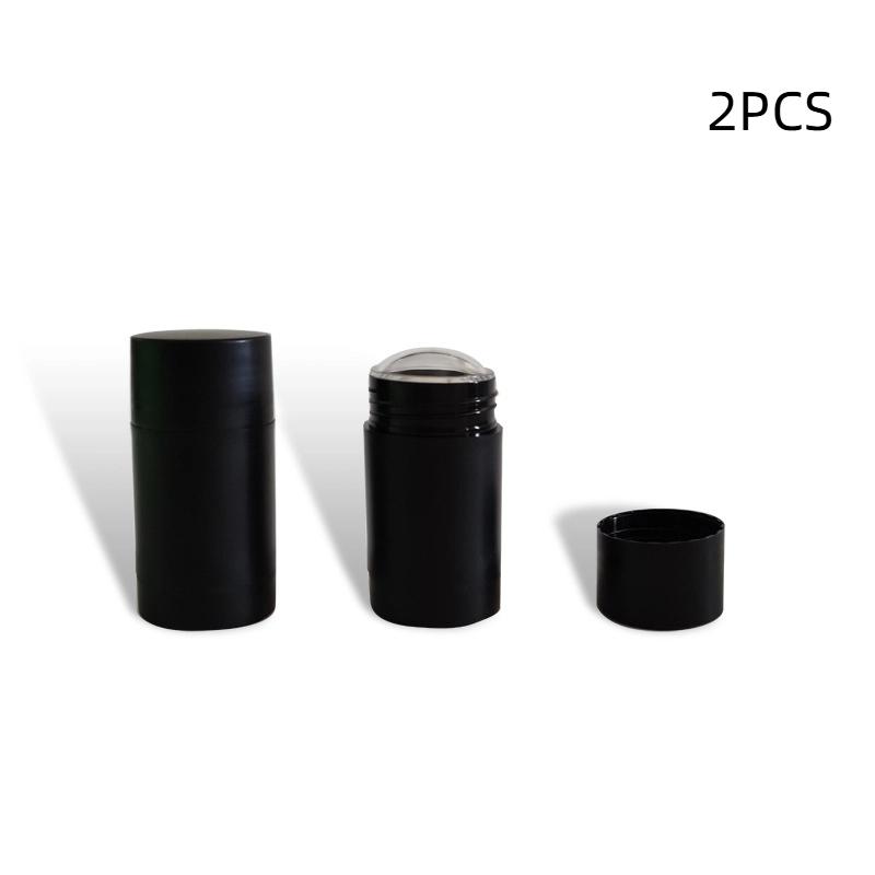 1/2 Pcs 30G Empty Deodorant Containers Refillable Plastic Twist-Up Bottle For Diy Natural Deodorant Stick Cosmetics Tube