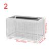 Suspended Aquariums Breeding Box Clear Isolation Net For Fishtanks With Easy Installation Plastic Nursery Divider