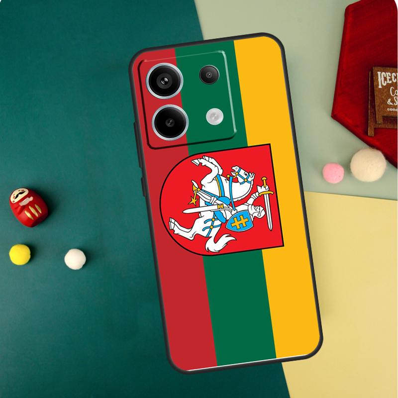 

Lithuania Flag Case For Xiaomi Redmi Note 13 Pro 14 12 11 10 15 Pro Plus Redmi 15 14C 13C 10C 12C 15C Funda Redmi 13C