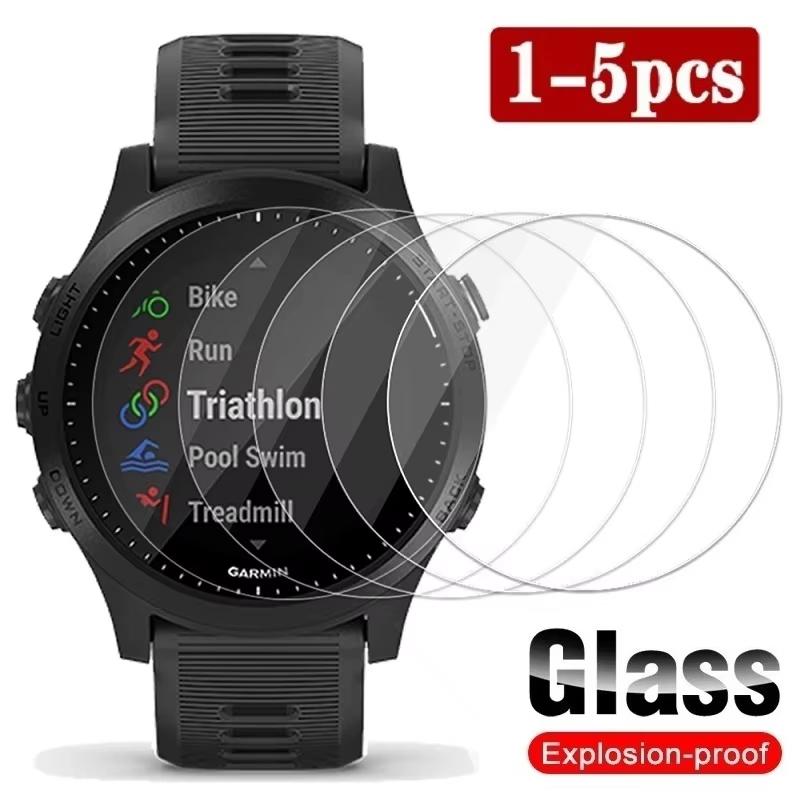1/3/5Pcs Tempered Glass Screen Protector For Garmin Forerunner 235/245/245M/255/255S/645/935/945/955 Watch Face Clear Watch Film