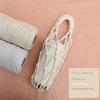 Handmade Macrame Water Bottle Sling Multicolor Cotton Rope Net Bag Portable Cup Holder Reusable Water Storage Bottle Tote