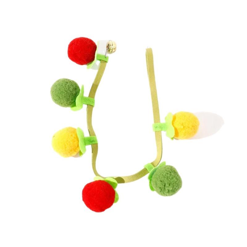 Cat-shaped Mint Toy, Cherry Tomato, Cherry Tomato Bell, Self-entertaining and Boring, Hanging Door, Hairball, Cat Toy Stick