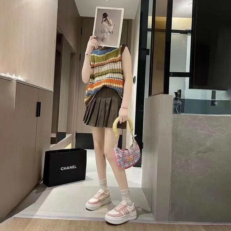 Thick Soled Sponge Cake Shoes For Women Spring Autumn Casual Versatile Sports Board Shoes Height Increasing Small White Shoes