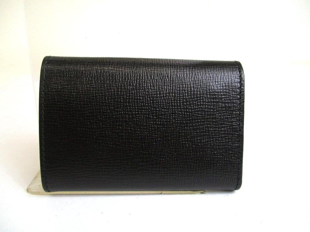 Authentic GUCCI Metal G Black Leather 6 Pics Key Chain #a905  Refurbished