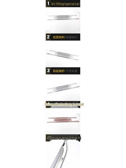 Ankai K4 Door Edge Trim & Bumper Guard Anti-Scratch Accessories
