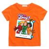 Cornice Portafoto Totally Spies Magliette Foto di Gruppo Stampa Cartoon Maglietta in Cotone Maglietta Cartoon per Bambini Ragazzi Ragazze