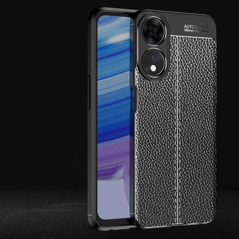 

Для OPPO A78 5G Чохол Кришка OPPO A 78 A78 5G Capas Новий Броньований Телефон Задня М який Ударостійкий Бампер TPU Шкіряні Фундас OPPO A78 Чохол For OPPO A78 5G чорний