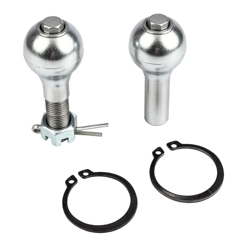 Paar Kugelgelenke für Nutzfahrzeuge zur Verwendung bei A-Arm-Reparatur, Set für obere und untere Fahrwerksgelenke, Staubmanschetten, Sicherungsklammern und Referenz 706203084