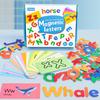 Wooden Magnetic Alphabet Puzzle Cards For Kids Educational Learning Toy