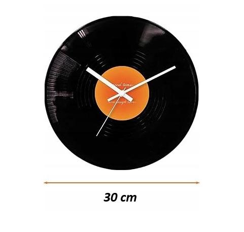 Vinyl Record-shaped Wall Clock, Vinyl Decoration, for a Gift