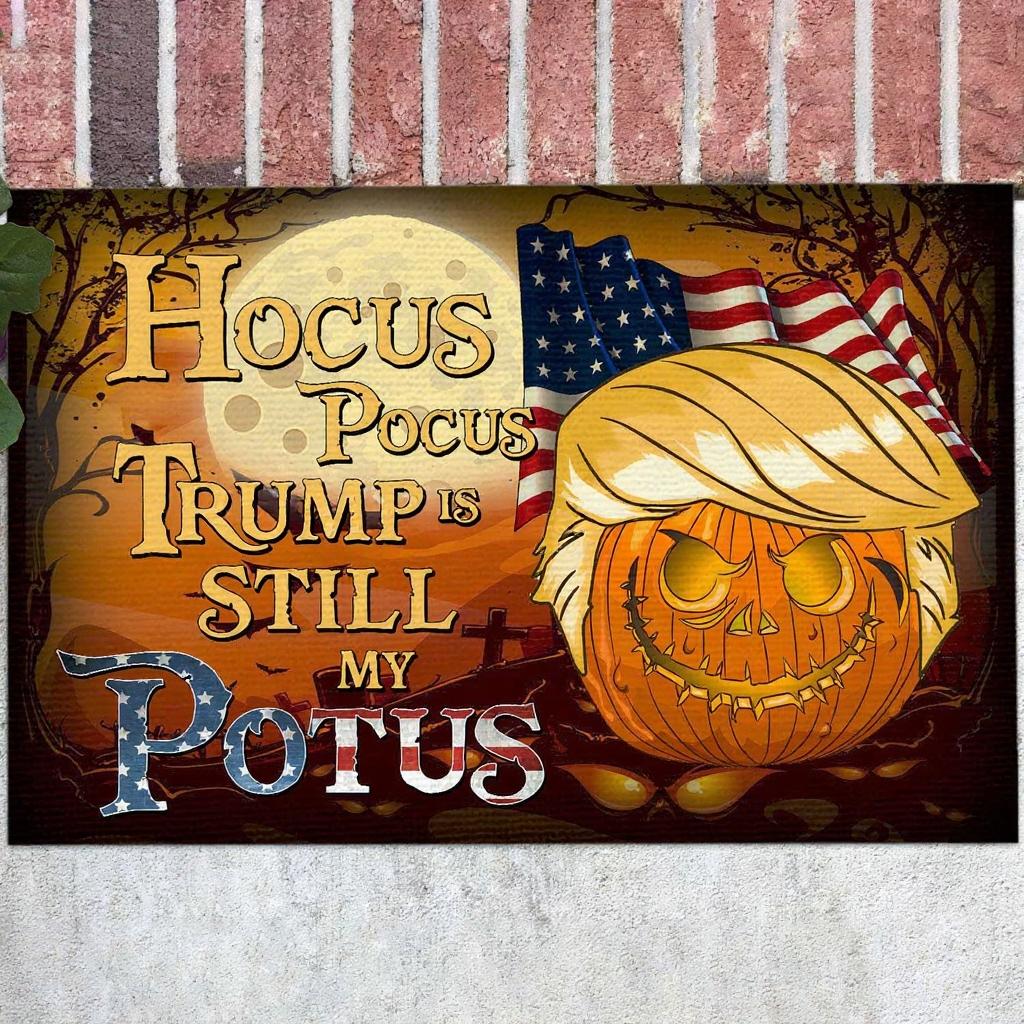

Vintage Halloween Decorative Door Mat Carpet Rug Skull Pumpkin Bat Print Non-Slip Indoor Outdoor Home Decoration Party Supplies 40X60CM