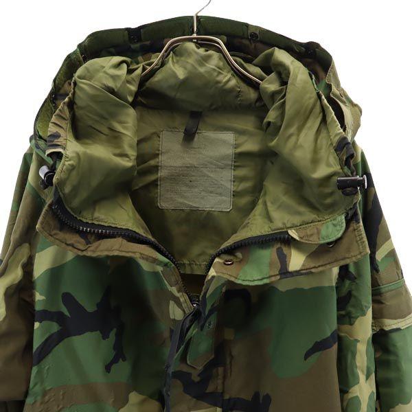 US ARMY ECWCS Camouflage Gore-Tex Parker Khaki Military Jacket Men's Used