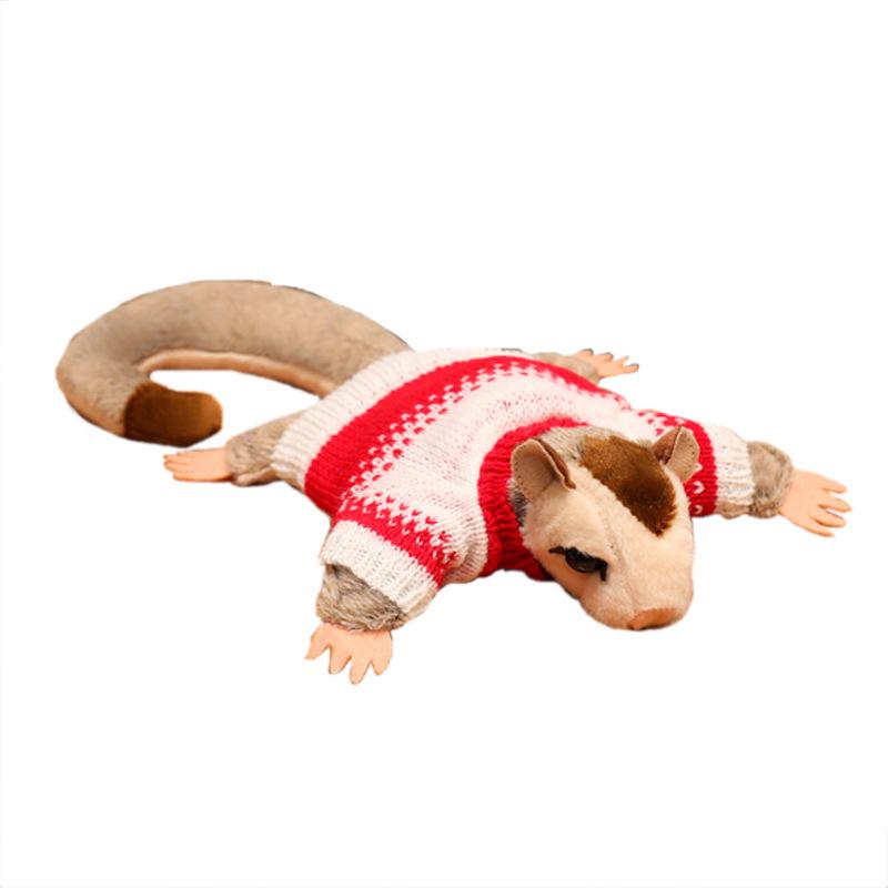 Cartoon Simulatie Suikereekhoorns Hamsters Pop Pluche Speelgoed Schattige Vliegende Eekhoorn Dier Pluche Poppen Schattig Huisdier Kinder Verjaardagscadeau