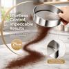 Round Stainless Steel Flour Sifter Stainless Steel Manual Flour Sifter  Baking Prep