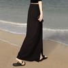 Sibaishu Niche Design Slit A-Line Midi Skirt