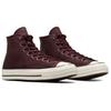 Converse Chuck 70 High Distressed Leather - Bloodstone Unisex Sneakers Rød A09444C