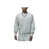 Jordan Tatum Crew Neck Comfortable Casual Sweatshirt Men Sweatshirt Light-Blue Gray HF7846-028