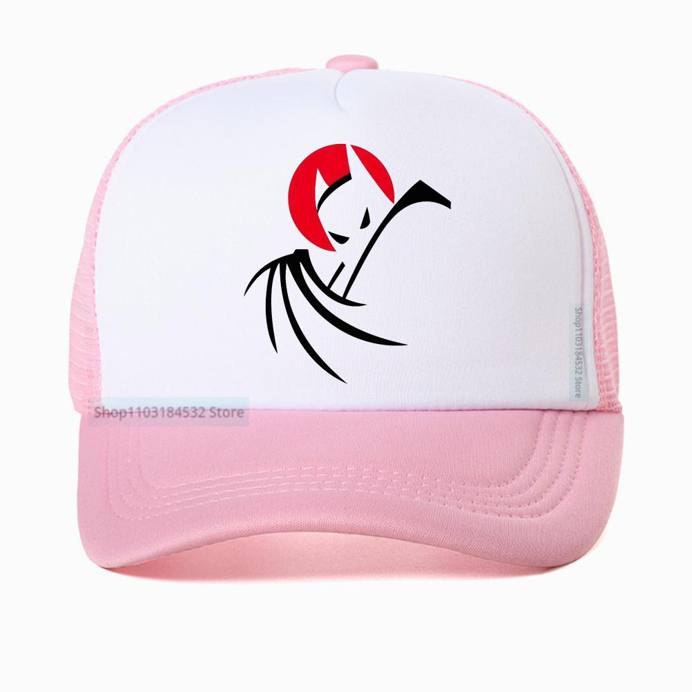 Bat Animated Series Baseball Cap Anime Unisex Fashion Street Style Mesh Hat Summer Adjustable Sun Snapback Hat