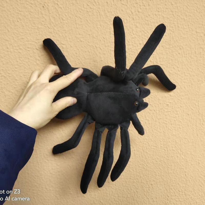 20x30CM Simulation Spider Plush Toys Real Like Stuffed Soft Animal Awful Pillow for Boys Girl Xmas Birthday Gifts