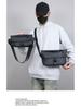 Men's 2025 Fashion Crossbody Bag - Trendy, Solid Color Shoulder Bag for Street, Sports, and Casual Wear.