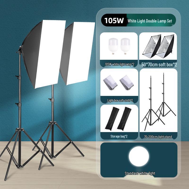 Indoor LED Softbox für Studiofotografie und Live-Videos
